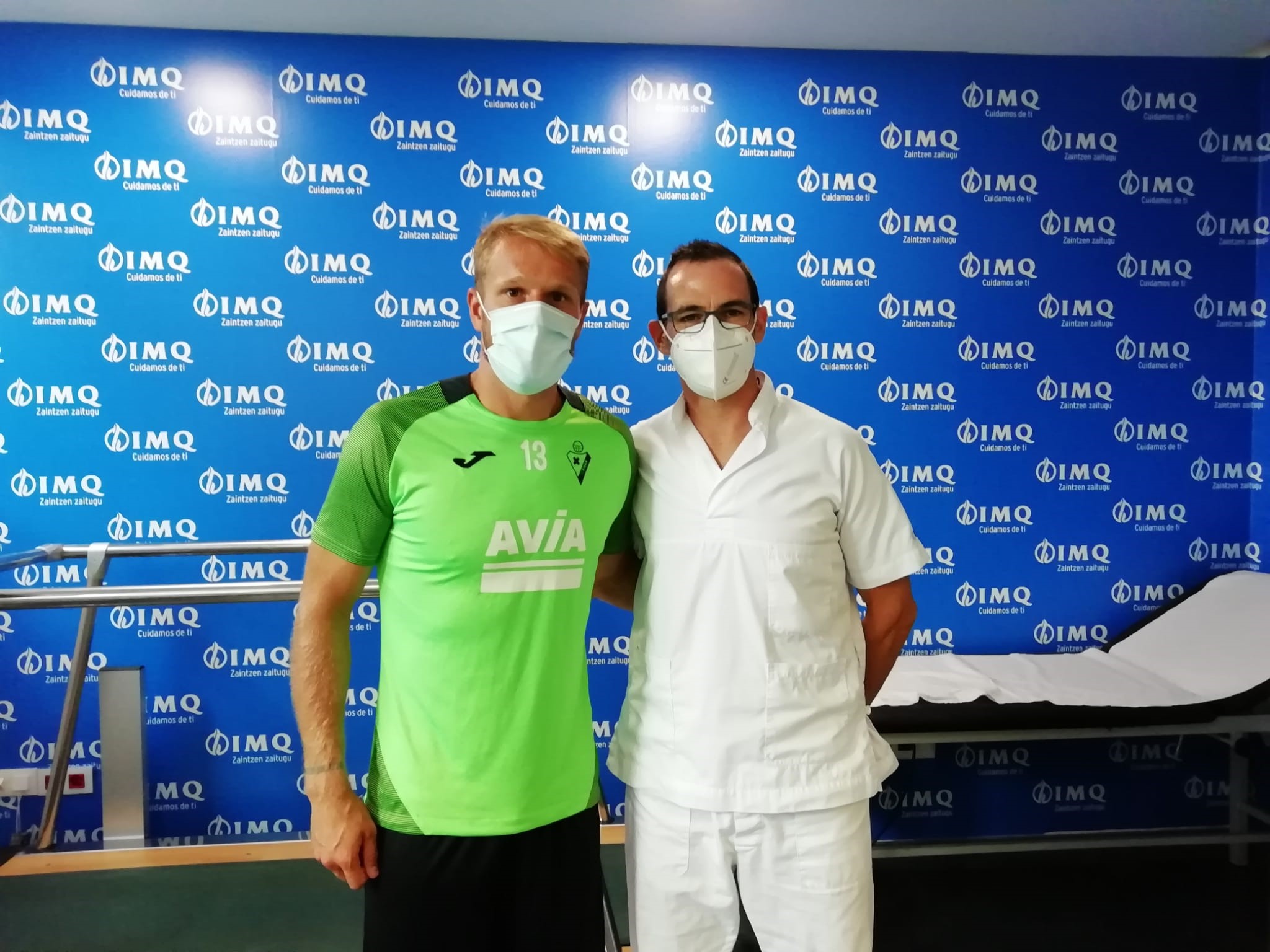 Los jugadores de SD Eibar Pasan los reconocimientos médicos en las unidades de Medicina Deportiva de IMQ 